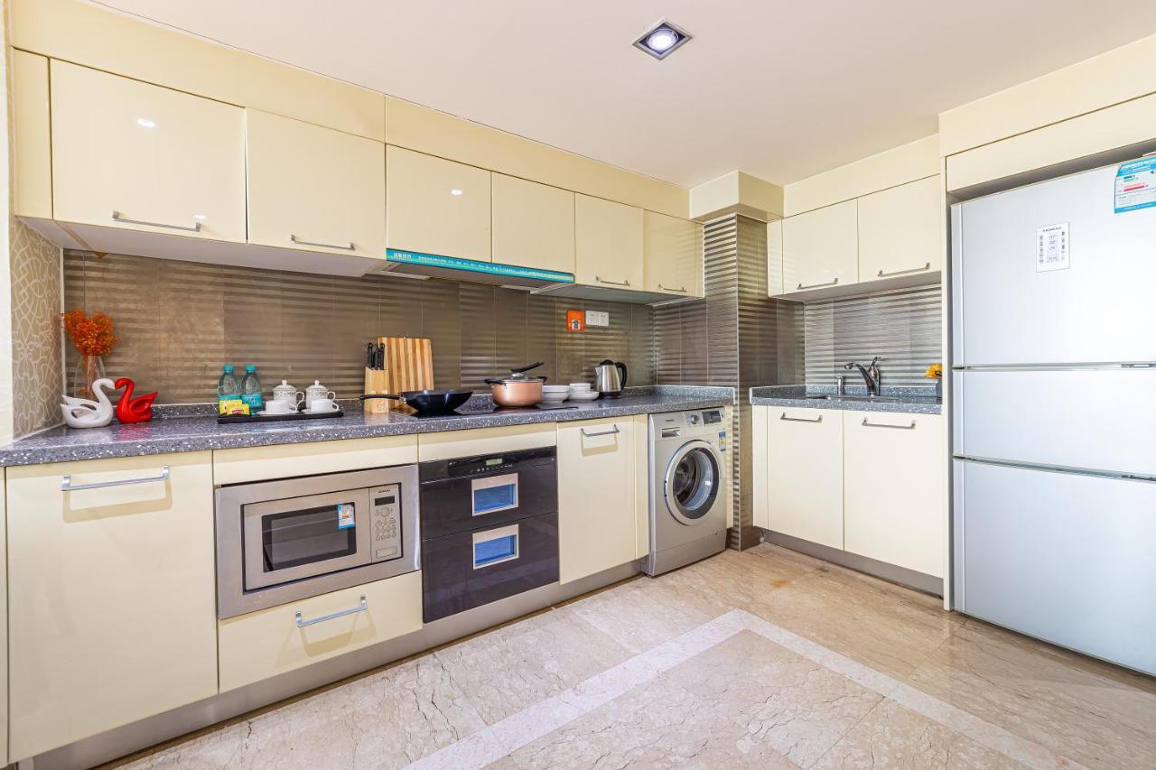 Waifiden Guangzhou Grand View Golden Palace Apartment - Free Shuttle Bus During The Canton Fair Ngoại thất bức ảnh