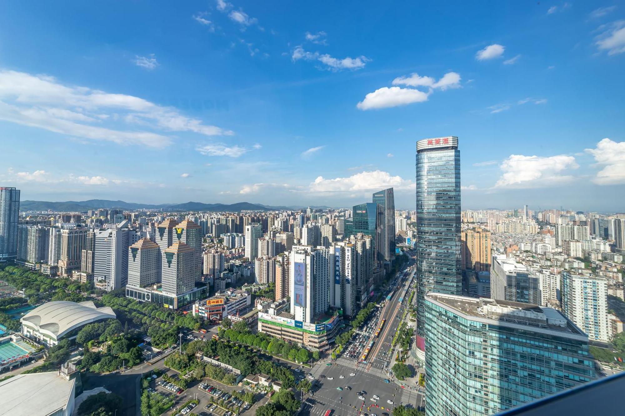 Waifiden Guangzhou Grand View Golden Palace Apartment - Free Shuttle Bus During The Canton Fair Ngoại thất bức ảnh