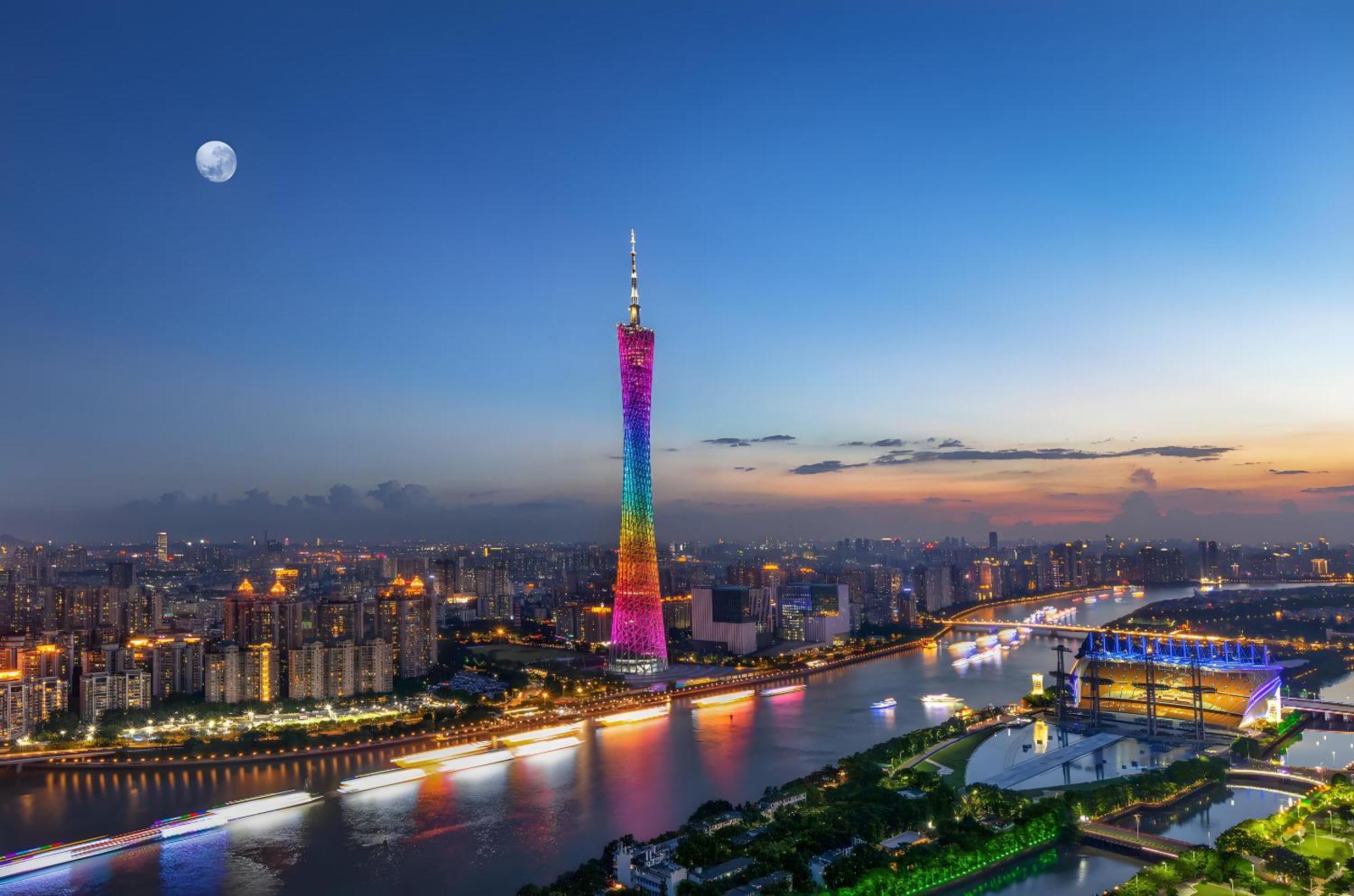 Waifiden Guangzhou Grand View Golden Palace Apartment - Free Shuttle Bus During The Canton Fair Ngoại thất bức ảnh