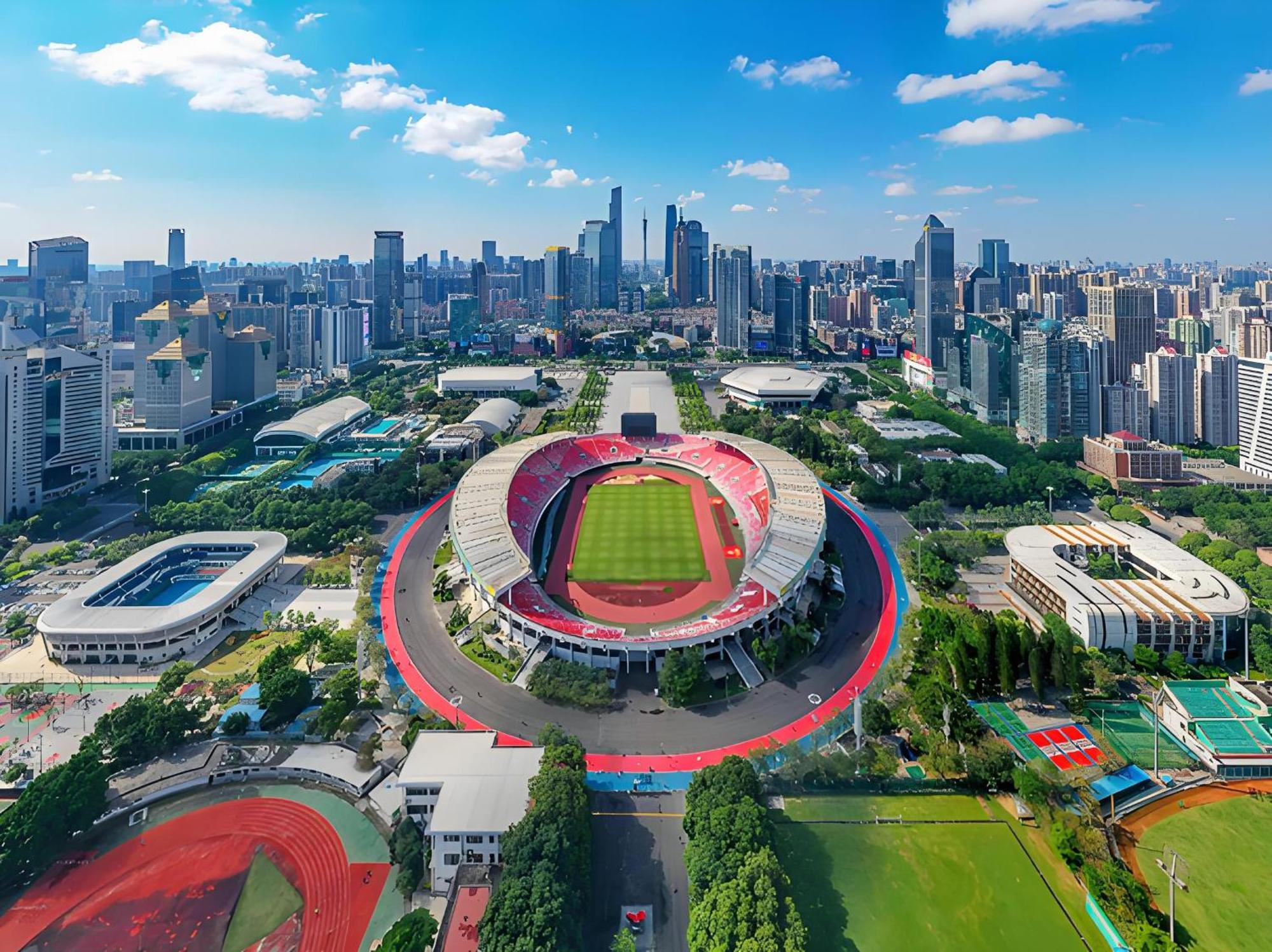 Waifiden Guangzhou Grand View Golden Palace Apartment - Free Shuttle Bus During The Canton Fair Ngoại thất bức ảnh